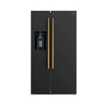 36 20 Cu. Ft. Side-By-Side Refrigerator with Water and Ice Dispenser in Black U270