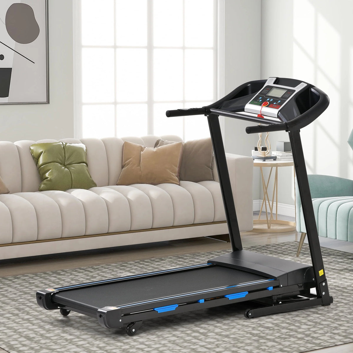 3.5HP Foldable Electric Treadmill with Incline S723