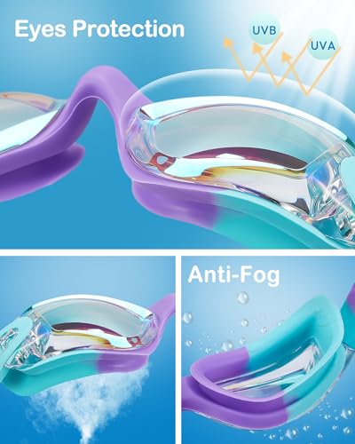 Kids Swim Goggles, Pack of 2 B62922