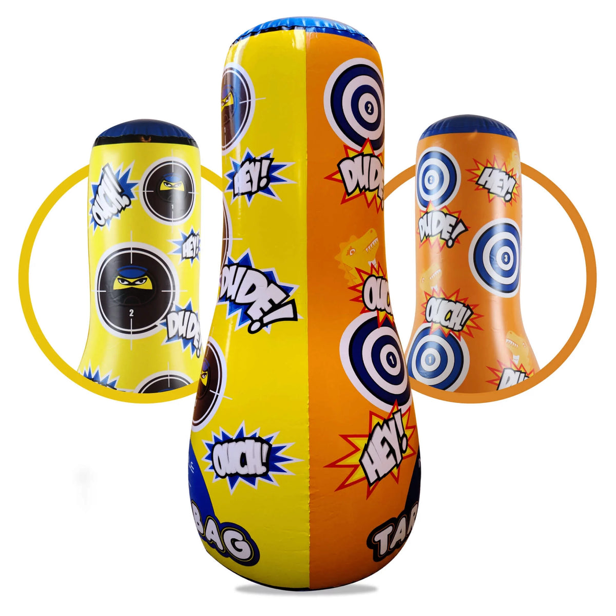 47 inch Dinosaur Ninja Kids Punching Bag D254934