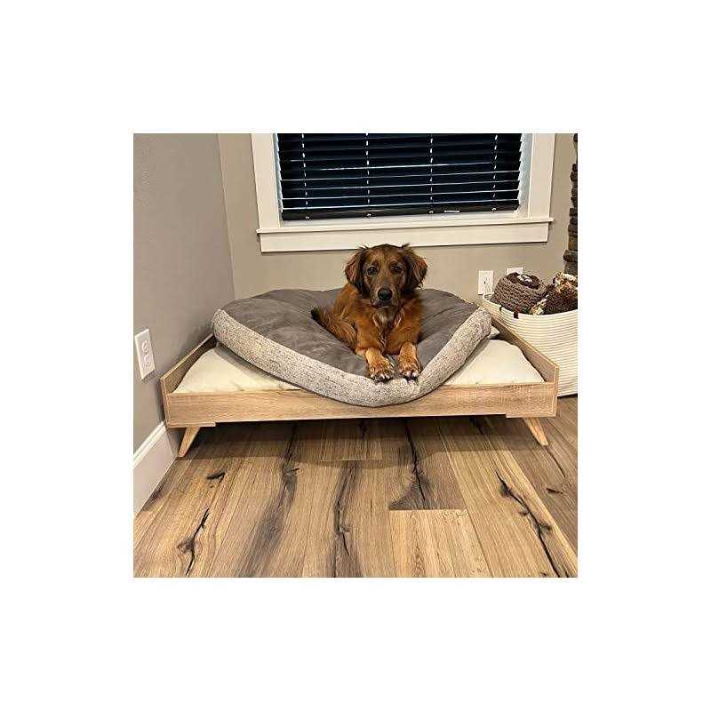 Raised Wooden Dog Bed Frame N40598