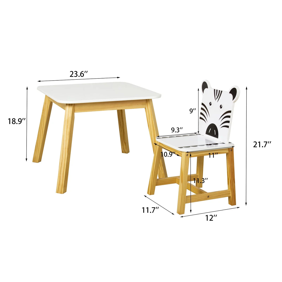 Kids 5 Piece Table and Chair Set C250537