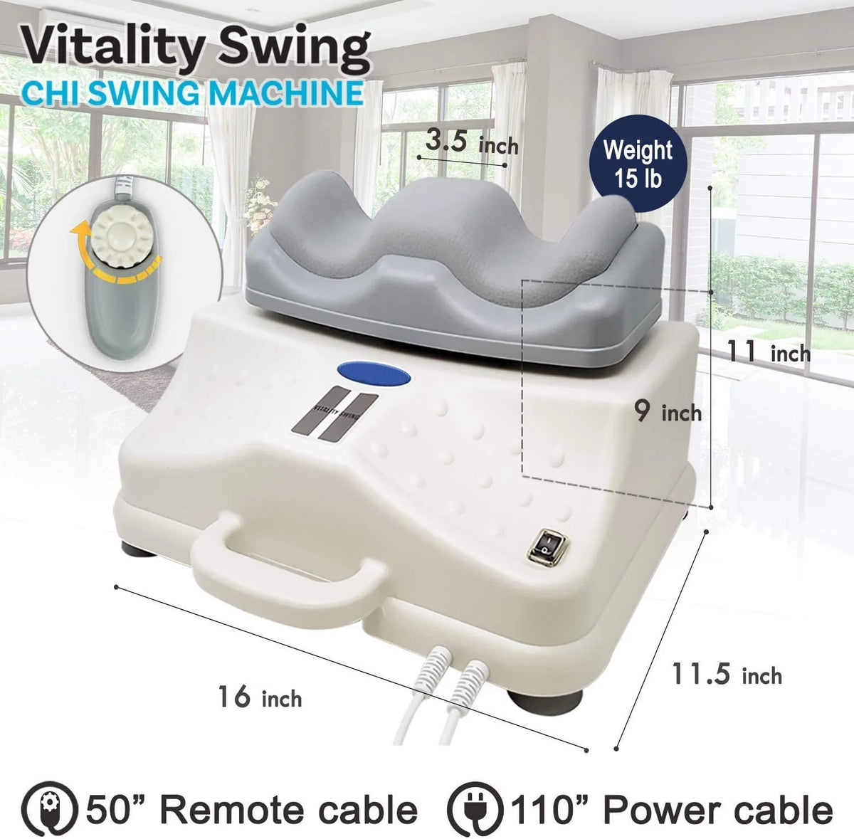 Chi Swing Machine Leg Exercise A966
