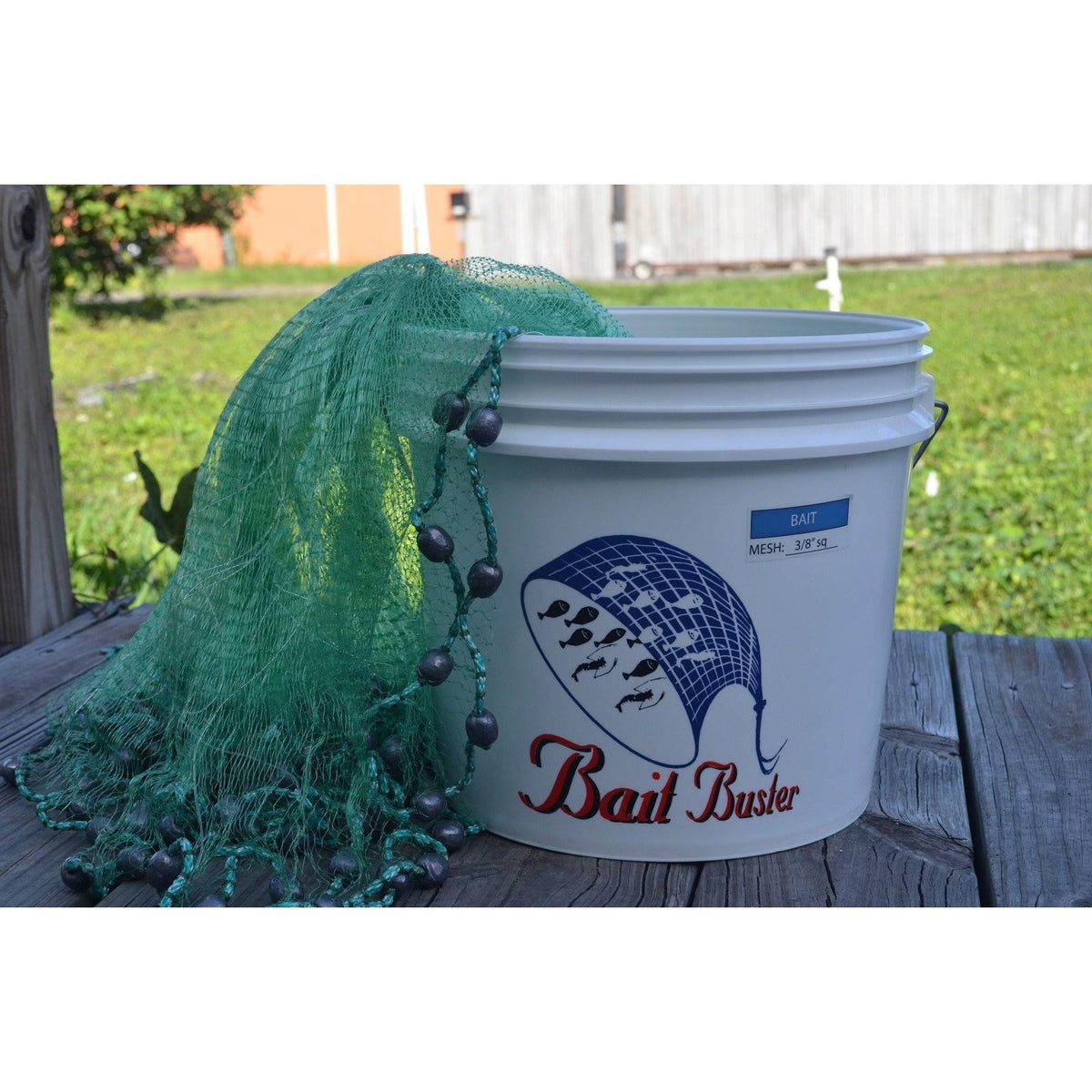 3/8x22 Sq. Mesh 8 ft Radius Cast Net L26988