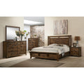 6pc Queen Size Wooden Bedroom Set E351