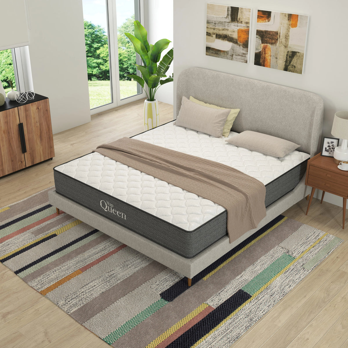 Queen Size Hybrid Memory Foam Pocket Spring Mattress H31062