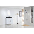 24 in. Single Sink Vanity with Black Galaxy Top V130844