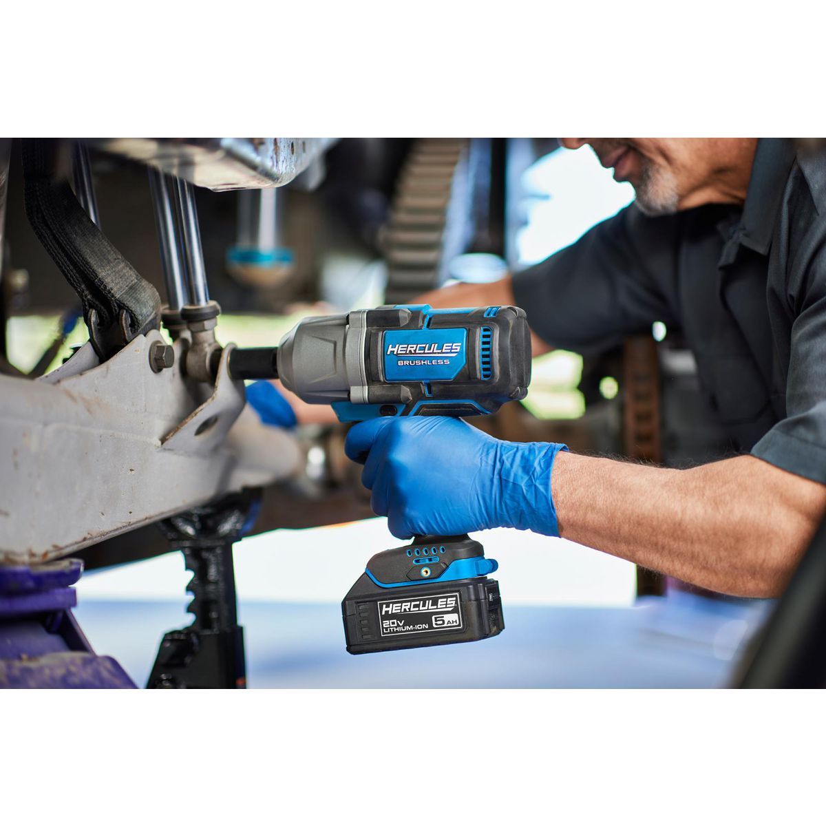 20V Brushless Cordless 1/2 in. High-Torque Impact Wrench A521