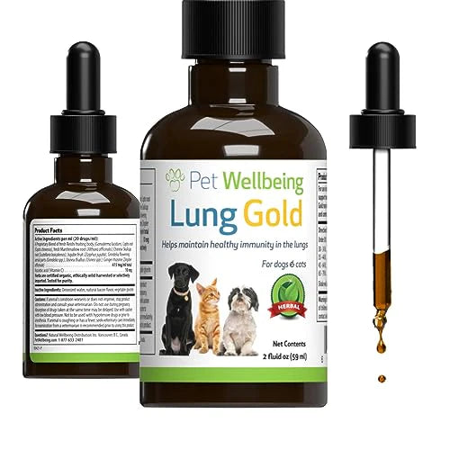 2 oz Herbal Lung & Respiratory Supplement for Dogs I730