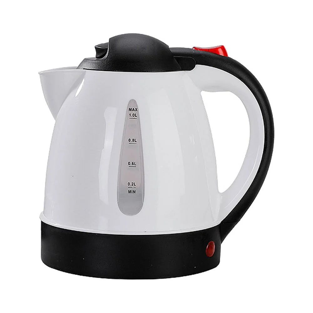 1000mL 24V 250W Portable Electric Kettle White N365