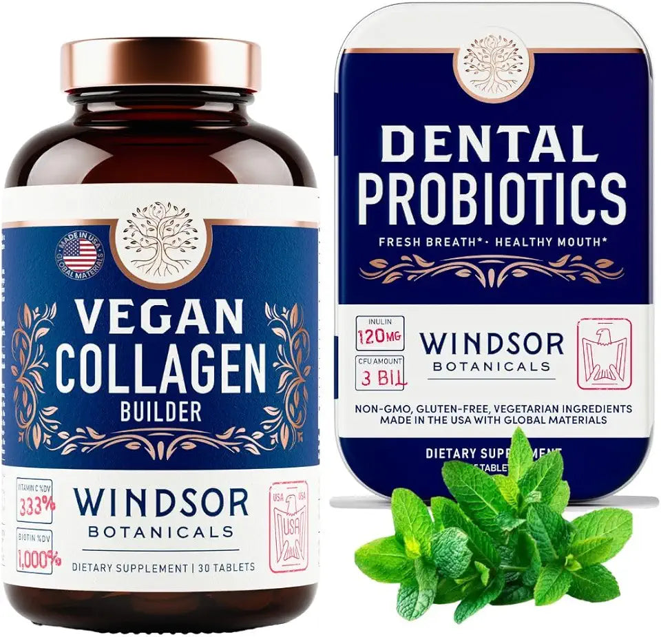 Vegan Collagen Supplements and Dental Probiotics Bundle B269029