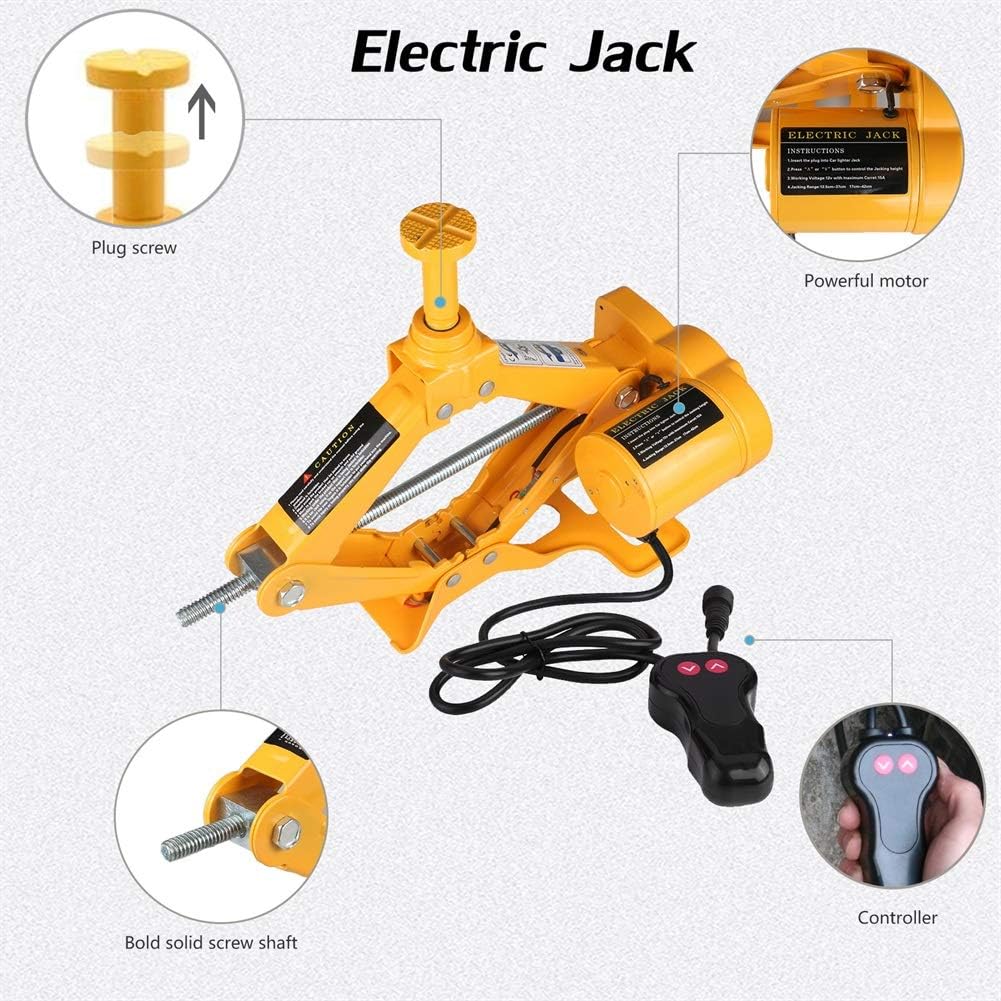 Electric Jack Kit 3 Ton with Electric Impact Wrench Z8609