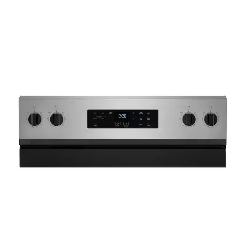 4 Element Freestanding Electric Range in Stainless Steel K438