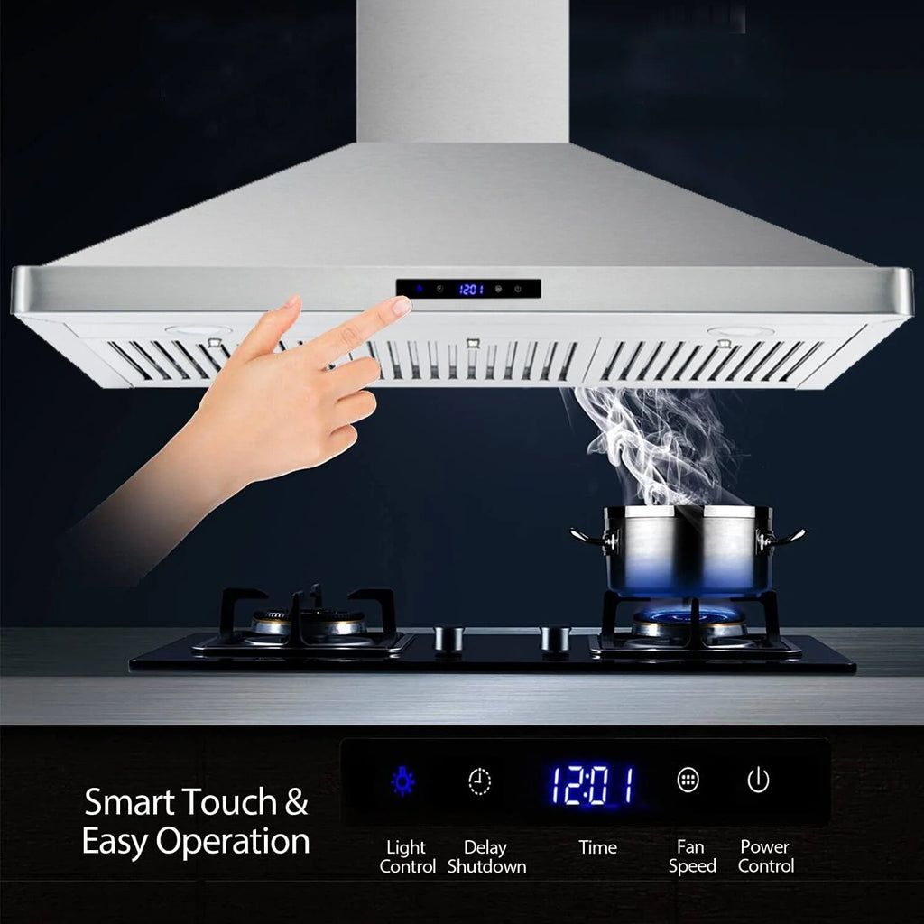 36 inch Stainless Steel Wall Mount Range Hood E24175