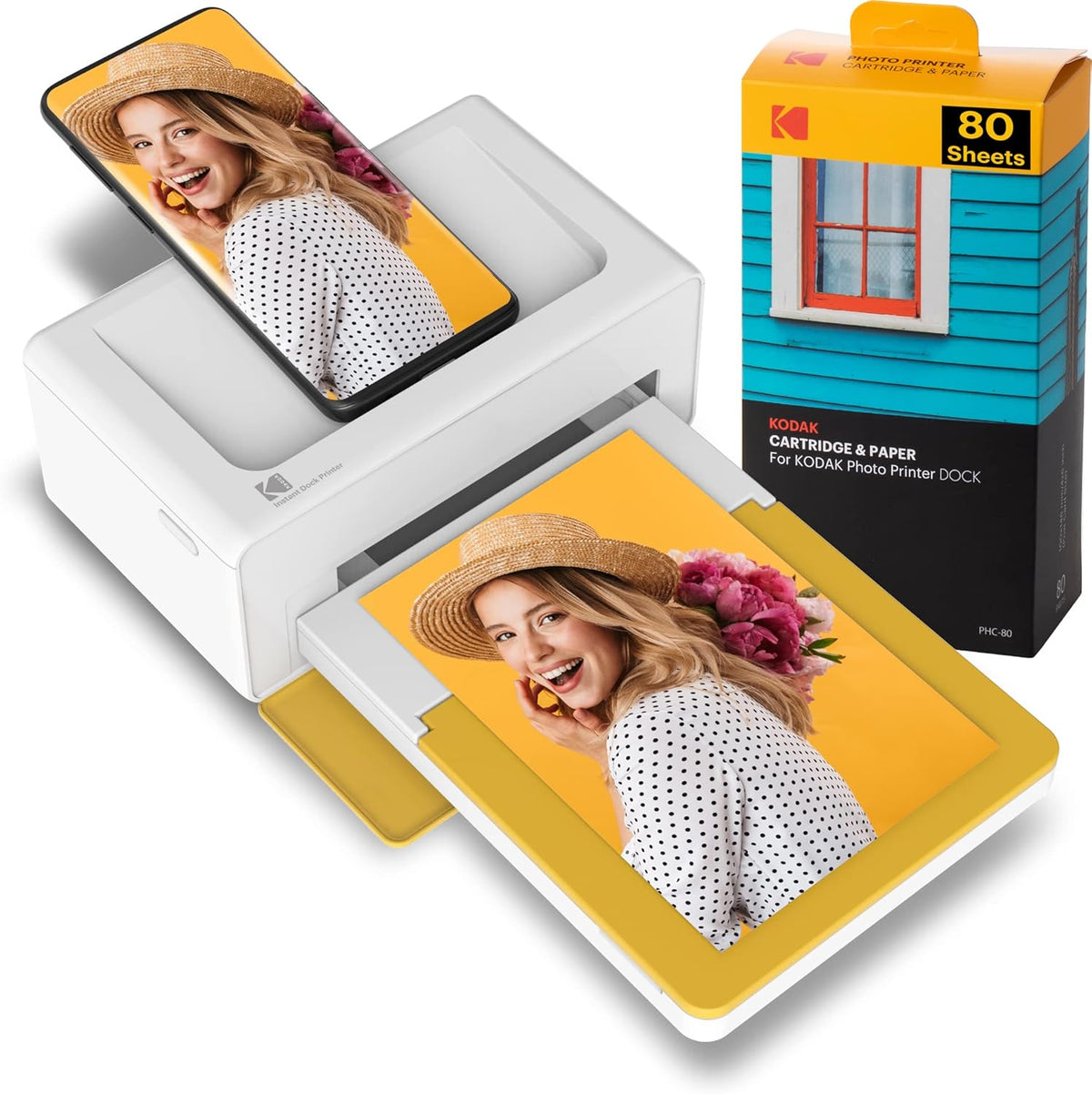 4x6 Portable Bluetooth Photo Printer L358818