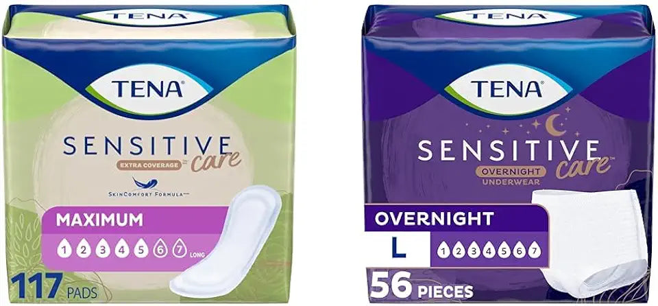Incontinence Pads for Women Maximum Absorbency Large 56 Count O479826