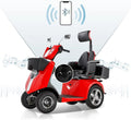 4 Wheel 800W Mobility Scooter 500 lb Capacity N8479