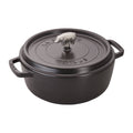 Cast Iron 6-qt Shallow Wide Round Cocotte T8499