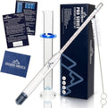 Borosilicate Glass Hydrometer Alcohol Tester Kit H613412