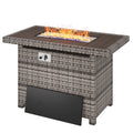 40'' 50,000 BTU Propane Gas Fire Pit Table with Cover C21255