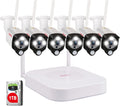8CH NVR 6PCS 3MP Outdoor Bullet Cameras Security Camera System K78507