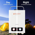 1.58 GPM Portable Propane Tankless Water Heater with Water Pump G48018