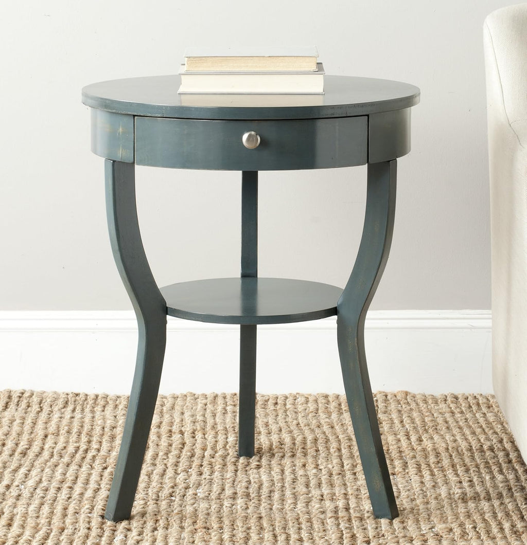 French Grey End Table N205