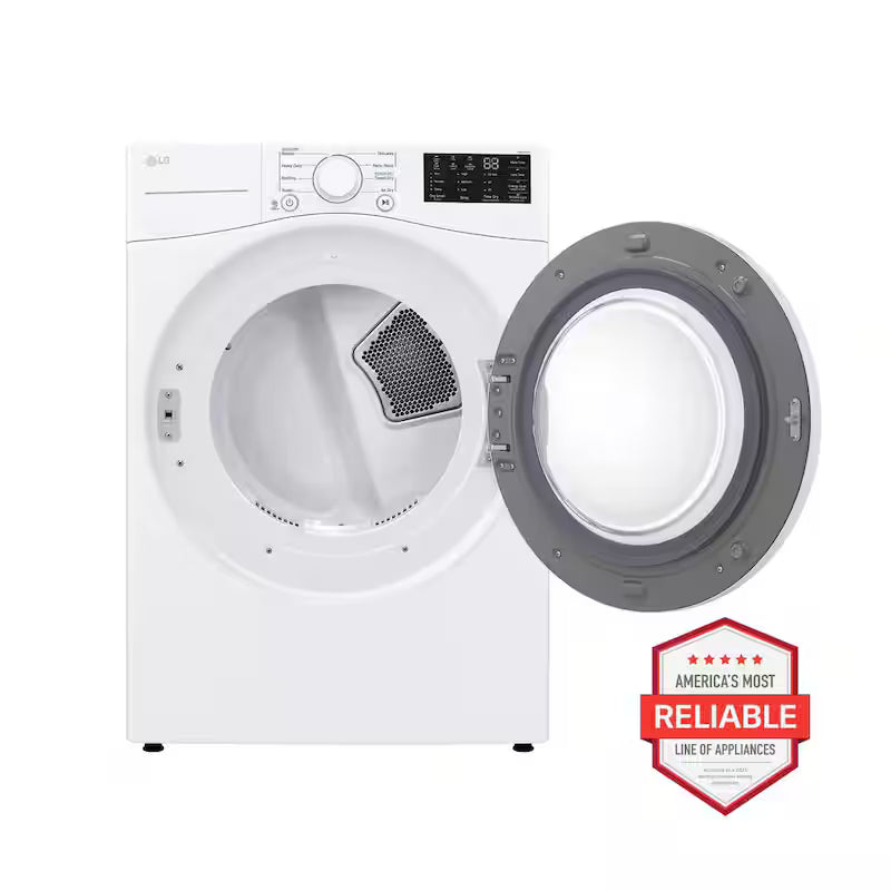7.4 cu. ft. Vented Stackable Electric Dryer in White A865