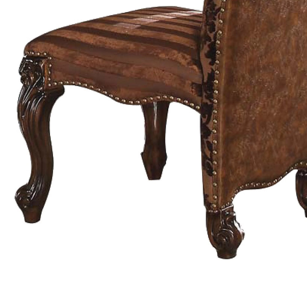 Faux Leather Side Chair Set of 2 C806