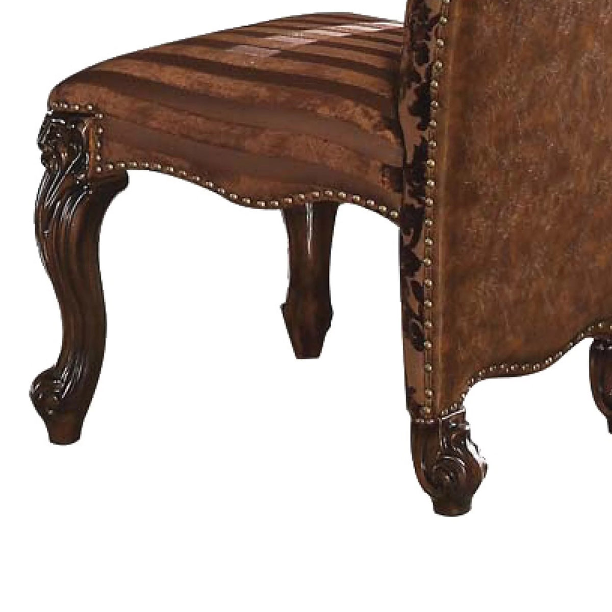 Faux Leather Side Chair Set of 2 C806