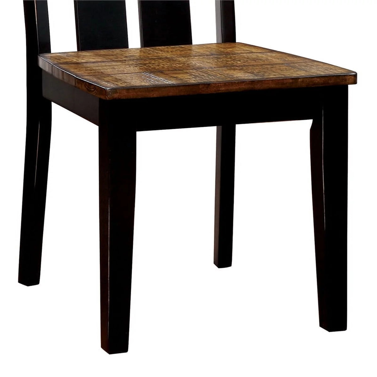 Black Wood Dining Chair Set of 2 M3814