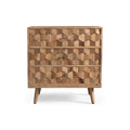 Handmade Mango Wood 3 Drawer Chest P757360