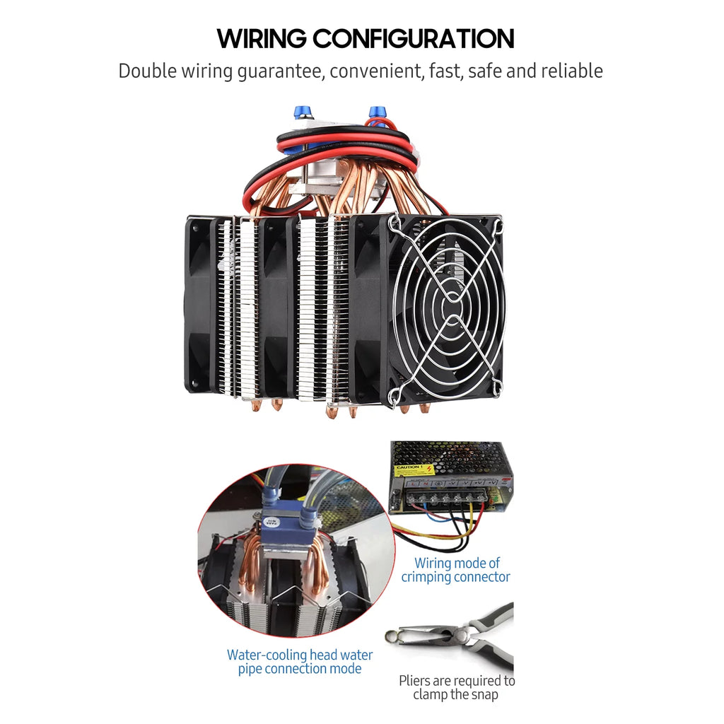 180W Semiconductor Refrigeration Fish Tank Chiller L692