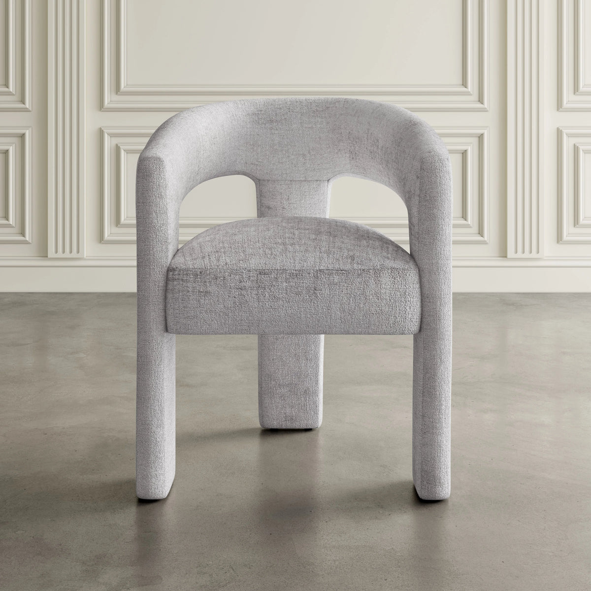 Jacquard Fabric Upholstered Armchair C1116