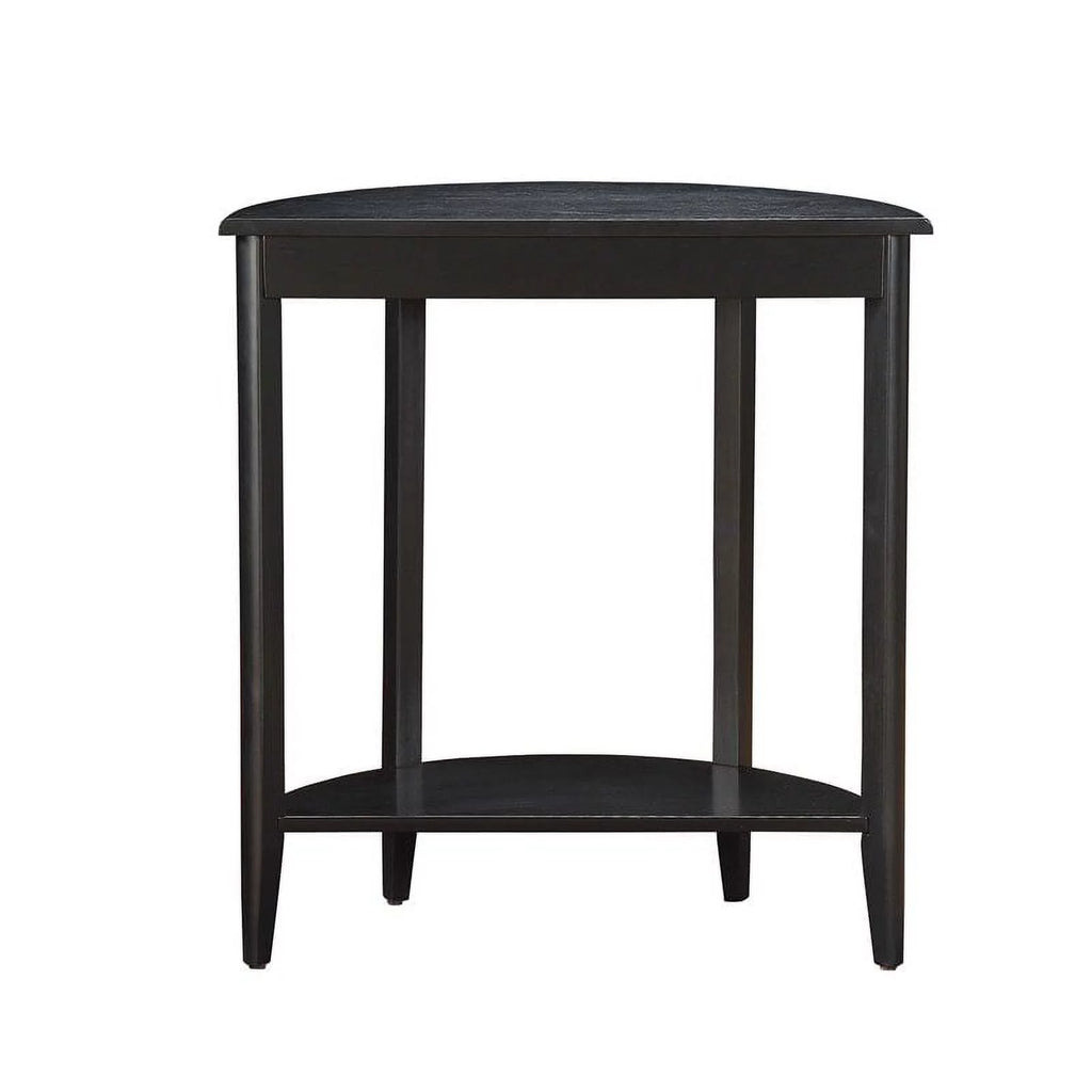 Black Wood Console Table E13463