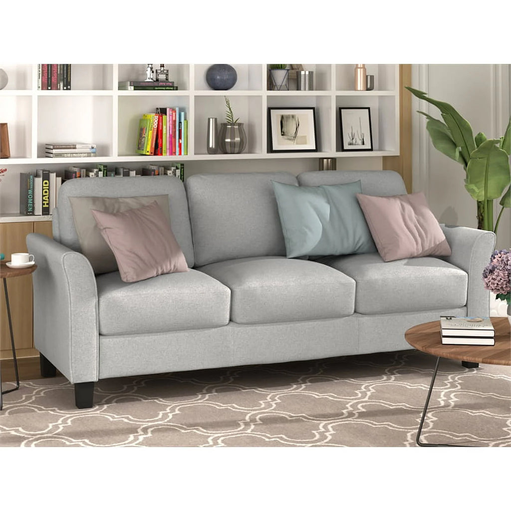Light Gray 3 Piece Sectional Sofa Set E28135