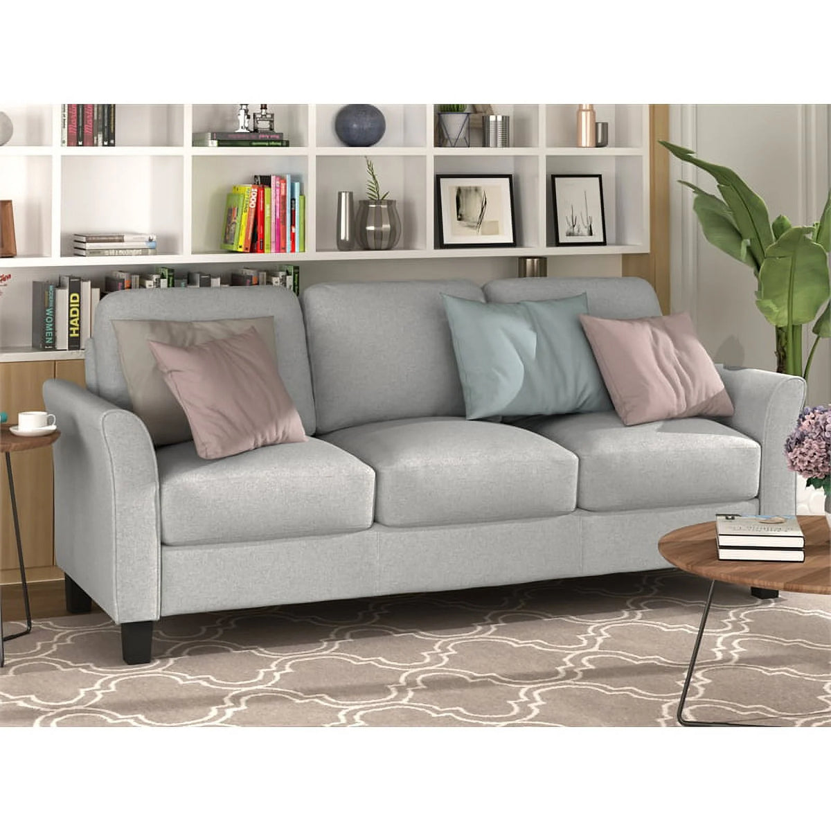 Light Gray 3 Piece Sectional Sofa Set E28135