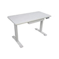 Electric Height Adjustable Desk 24"x48" Snow White G662