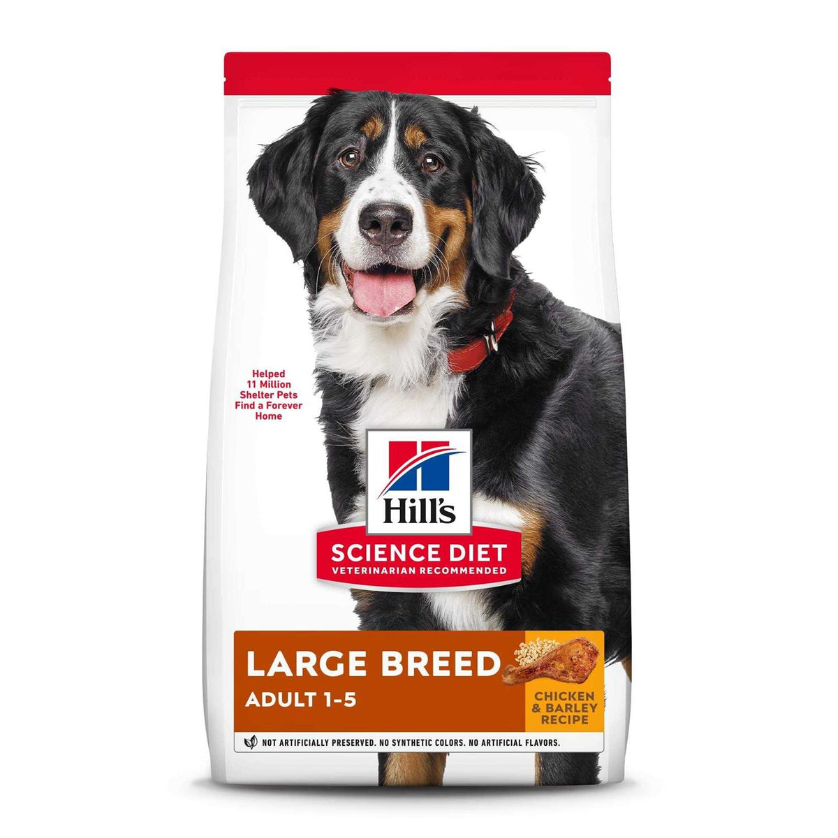 Adult Chicken & Barley Recipe Large Breed Dry Dog Food E2594