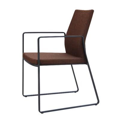 Black White Leatherette Chair D9214