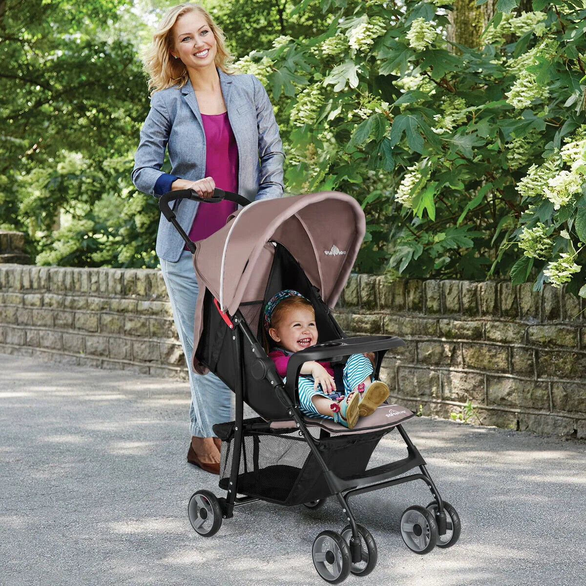 Foldable Lightweight Baby Stroller Pushchair M620