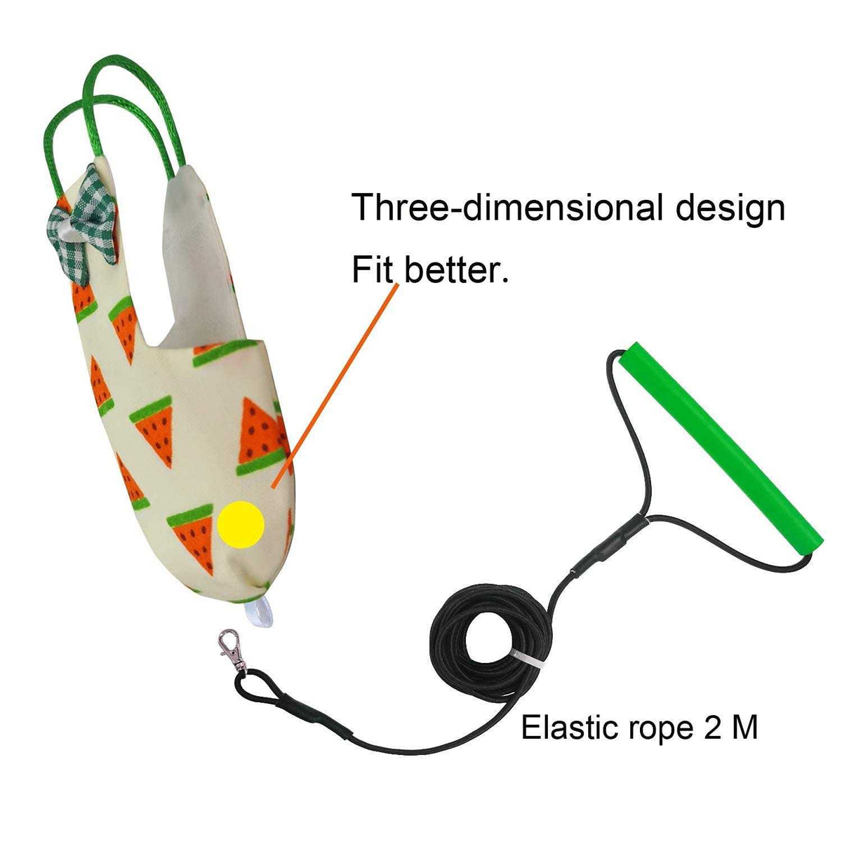 Bird Diaper Harness Flight Suit with 80 Inch Flying Leash X47004