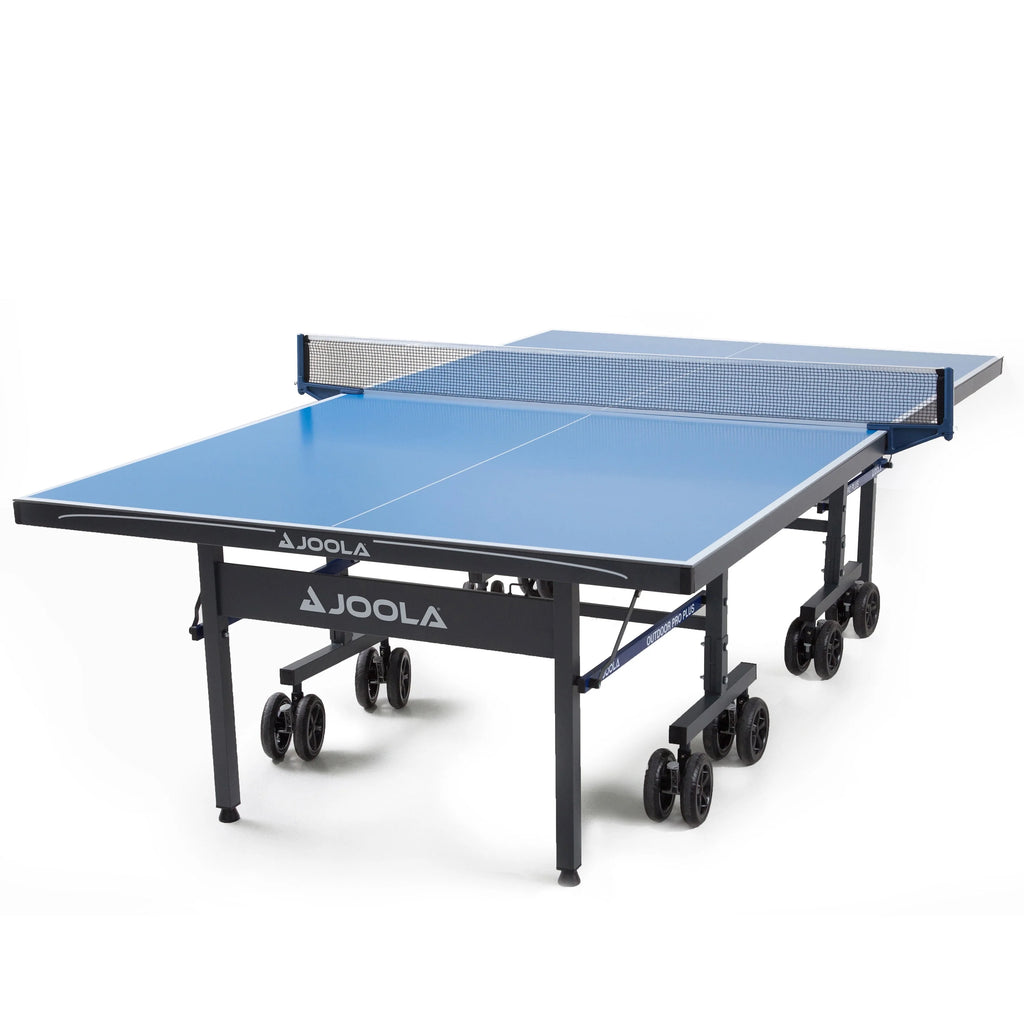 Blue Table Tennis Table with Net Set Q16421