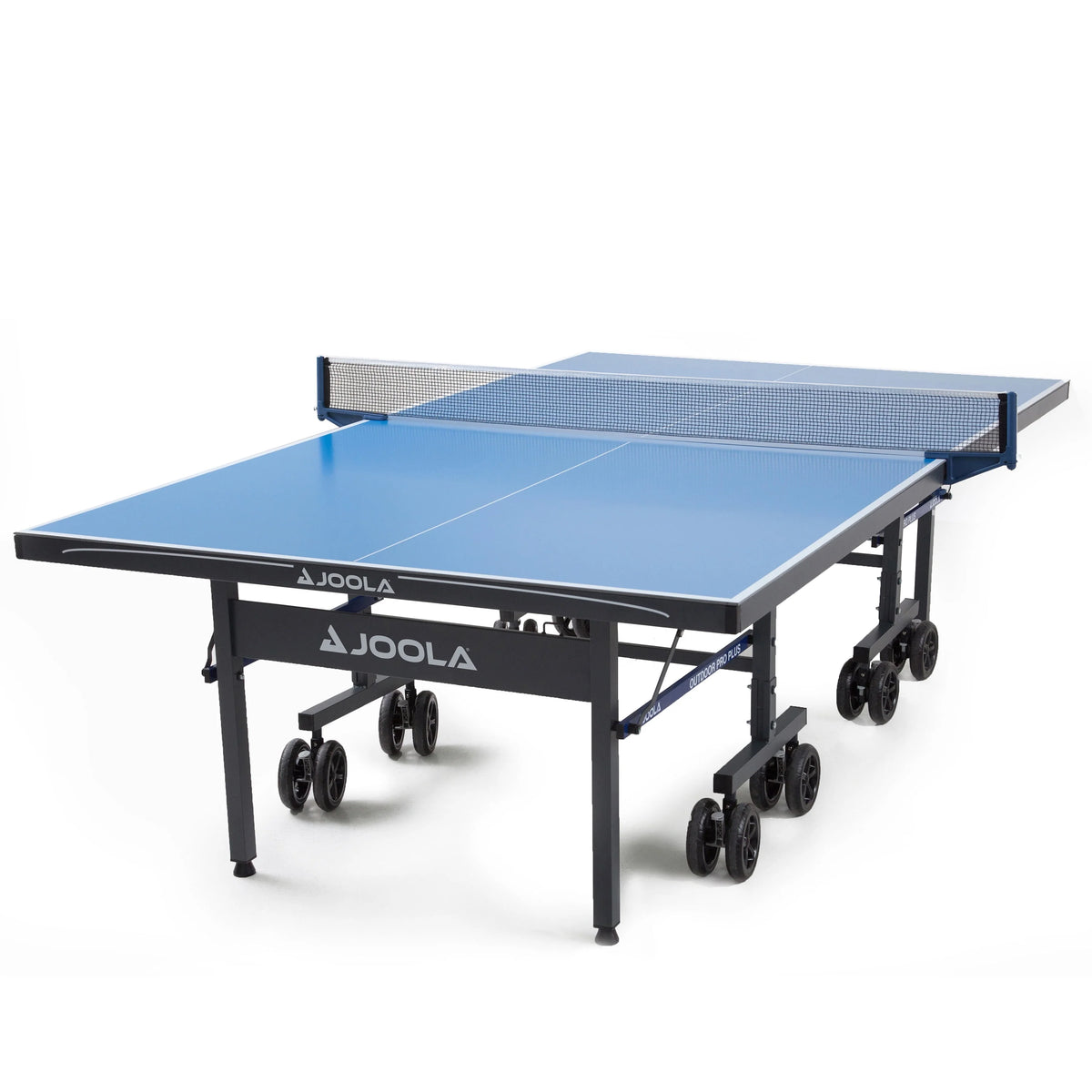Blue Table Tennis Table with Net Set Q16421