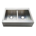 36 In. Double Bowl Kitchen Sink I514