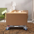Adjustable Washing Machine Stand 400 lbs 4 Wheels H906