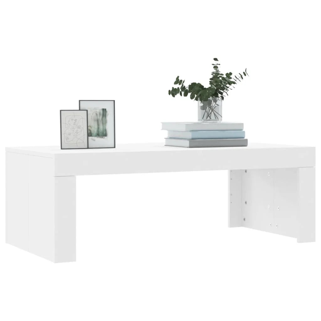 White Engineered Wood Coffee Table L2699