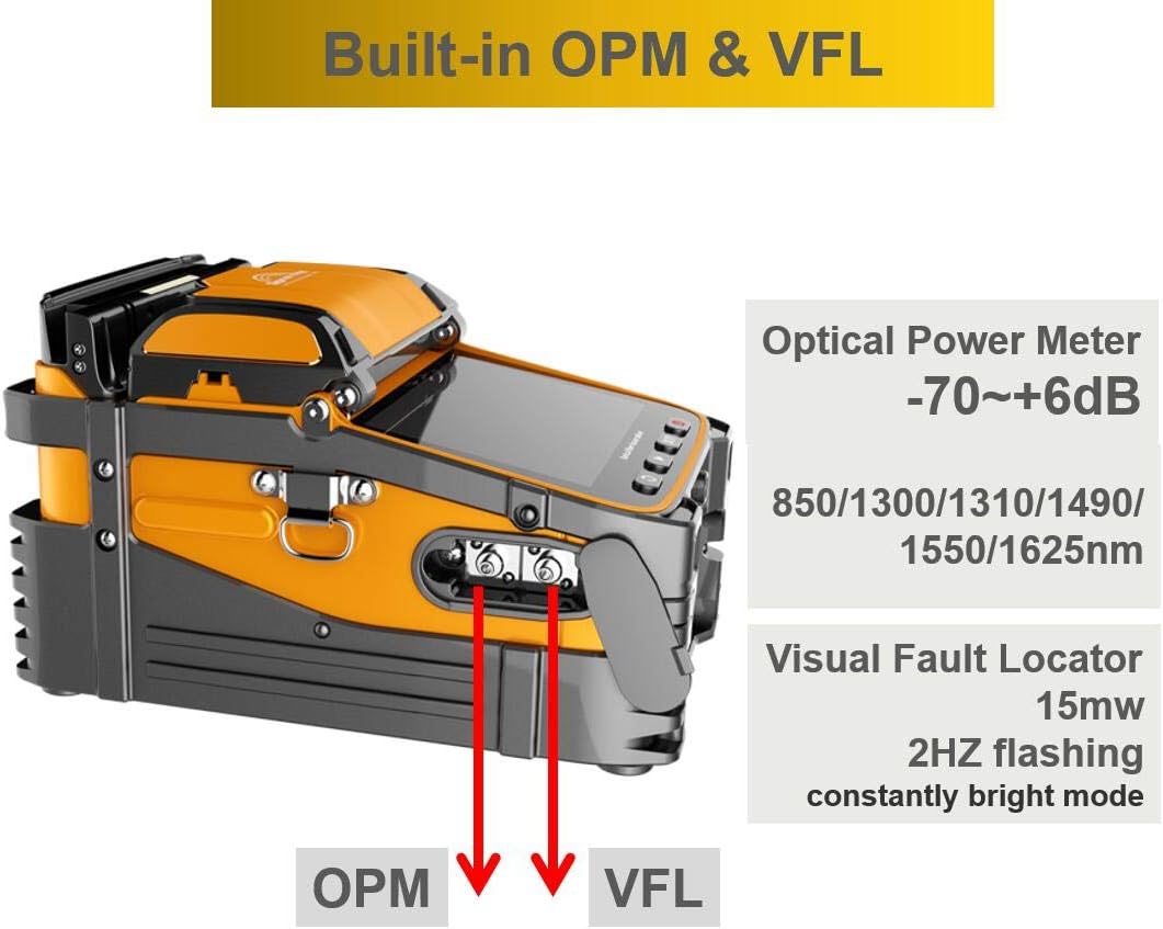 AI-9 Fusion Splicer Toolbox Kit with Automatic Focus and 6 Motors D420183