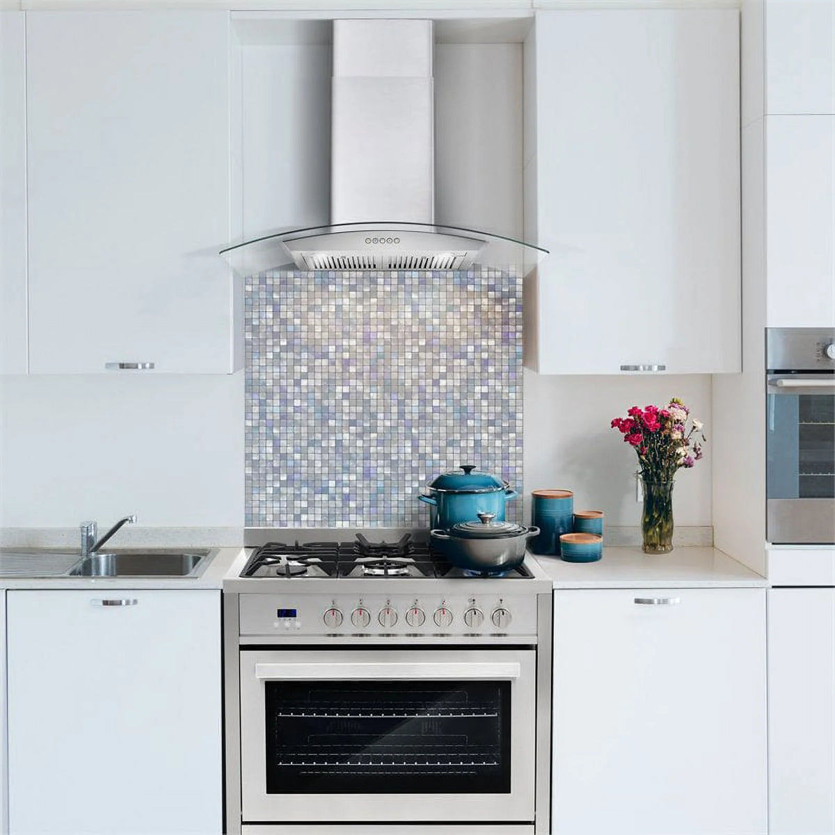 36" 380 CFM Ductless Wall Mount Range Hood in Stainless Steel C30206