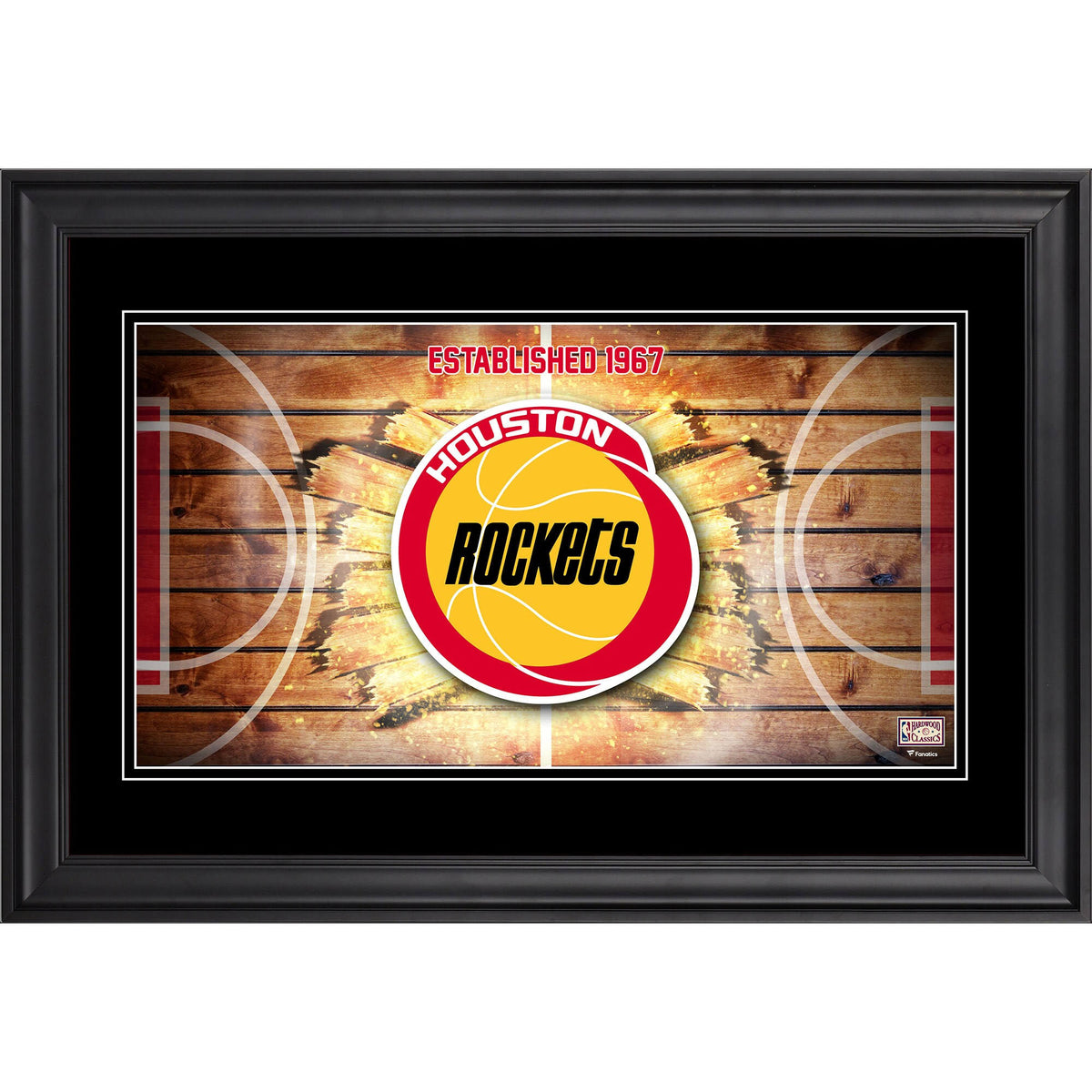 Framed Panoramic Photograph M8501